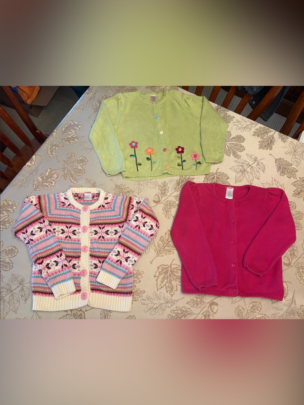 Vintage Gymboree Cardigan Sweater Lot Size 4T/5T – 3 Piece